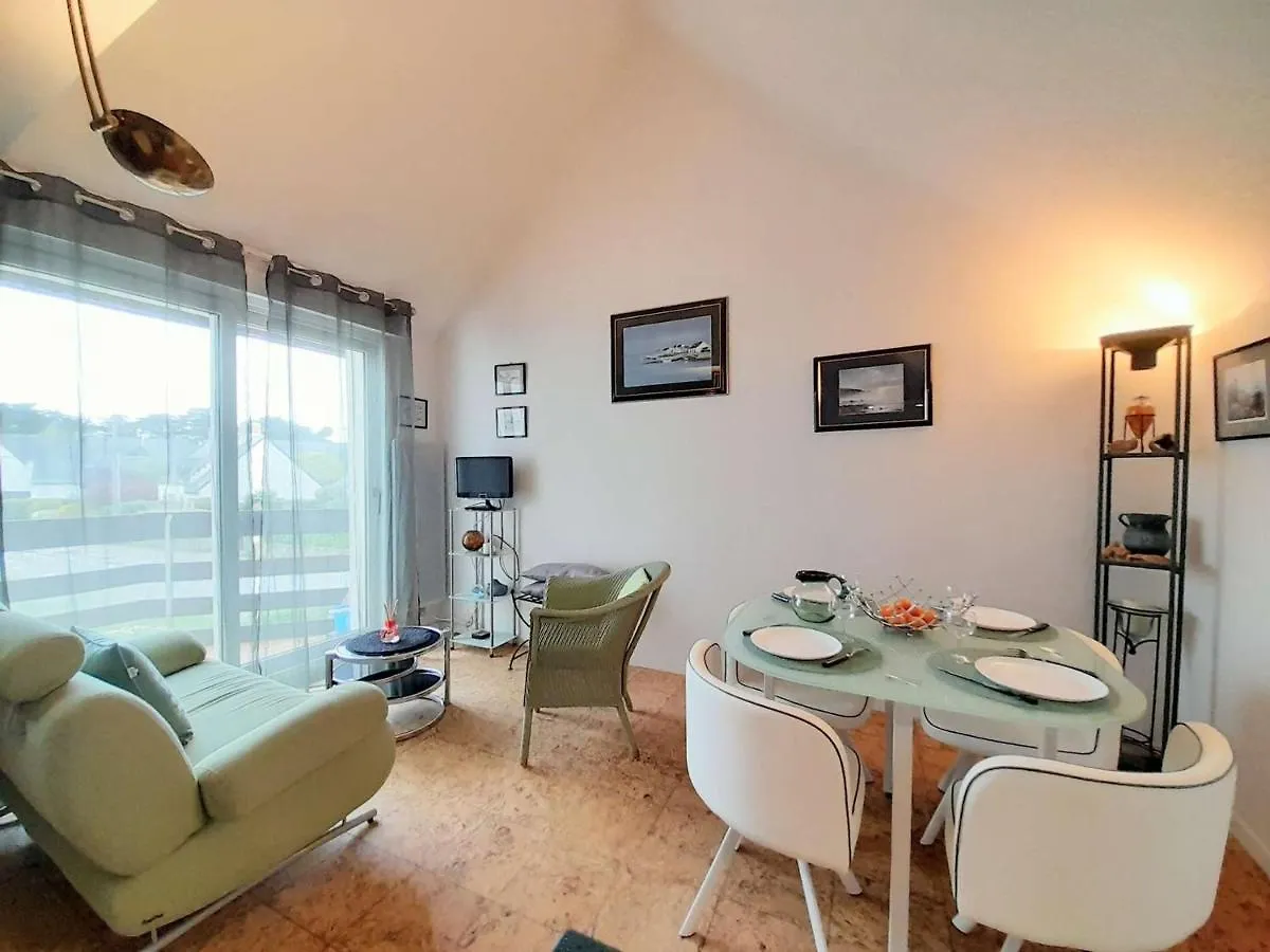 Appartement Duplex A Carnac - 33M², Terrasse, Parking - 100M Des Plages - 4 Pers. - Fr-1-477-56 0*,